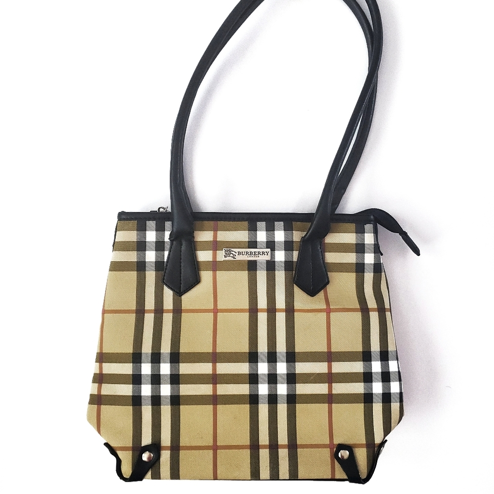Authentic Vintage Burberry Nova Check Mini Tote
